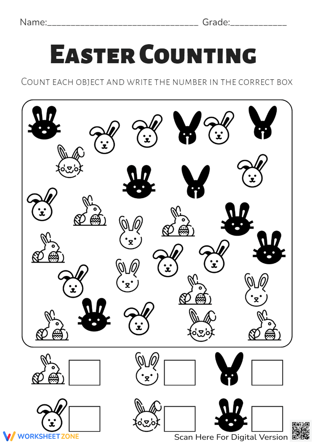 Easter Counting - Page 1