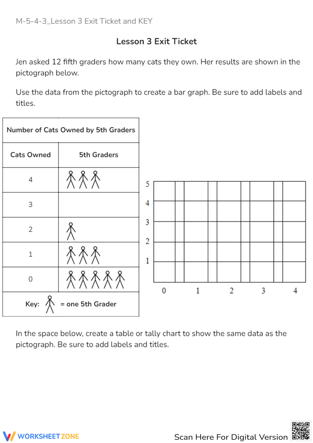 M-5-4-3_Lesson 3 Exit Ticket and KEY - Page 1