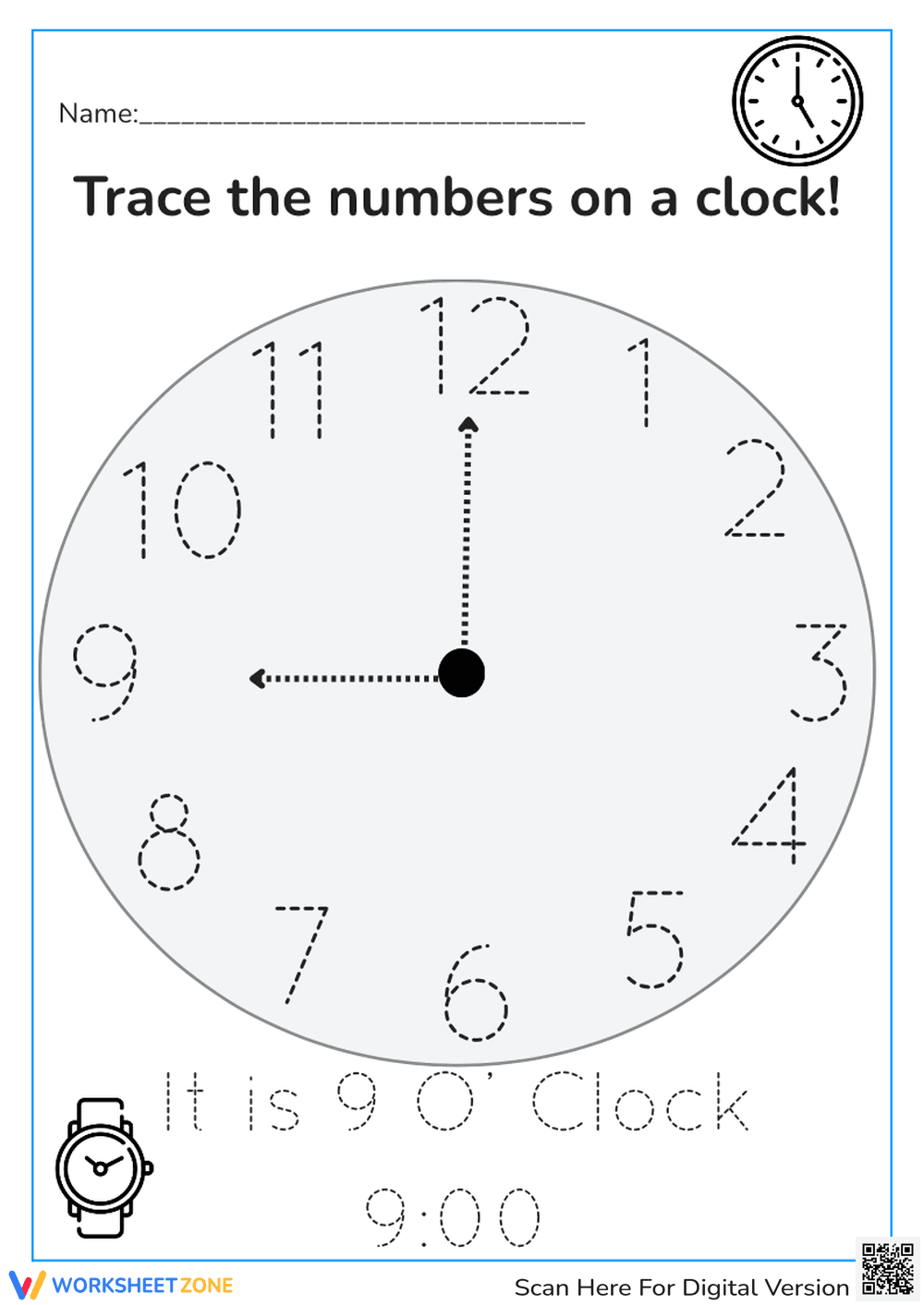 Trace clock - Page 1