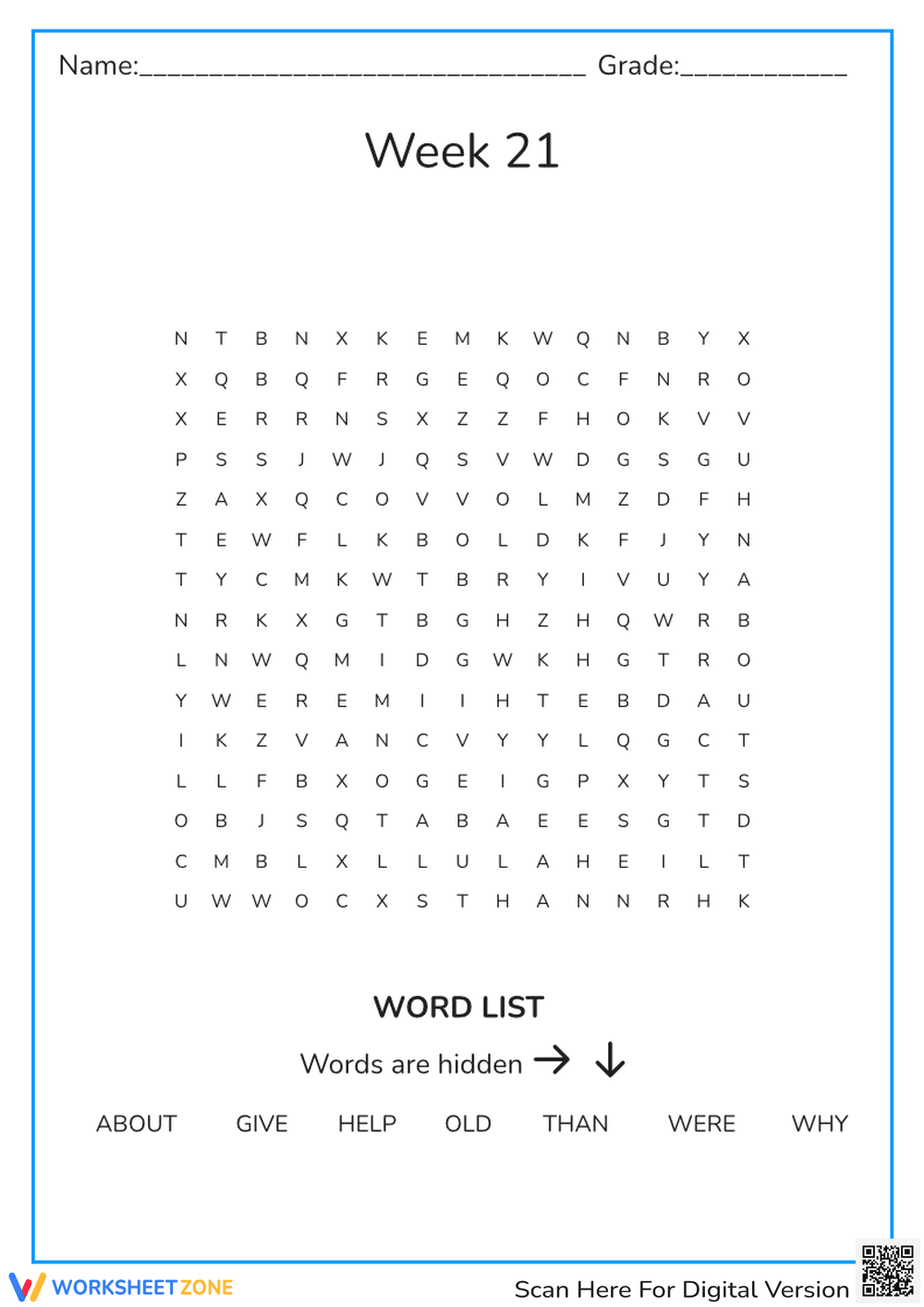 spelling words week 21 - Page 1