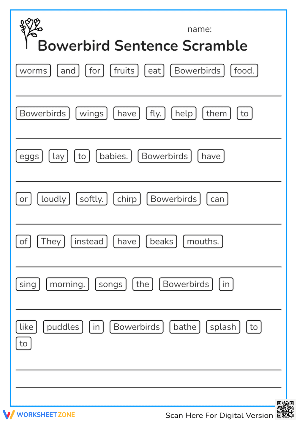 Improve Grammar with Sentence Completion - Page 1