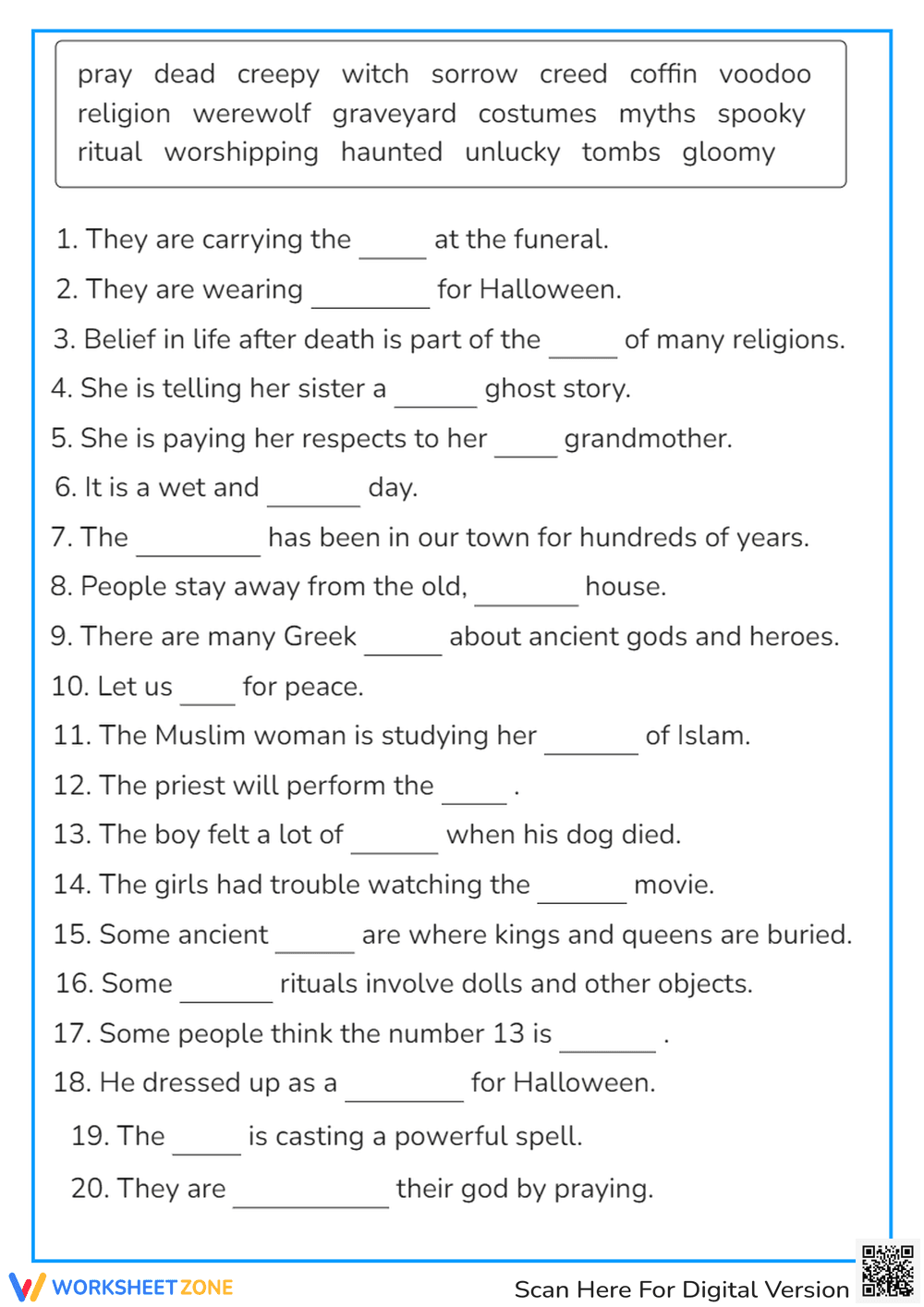 2000 Core English Words 3 Review - Page 1