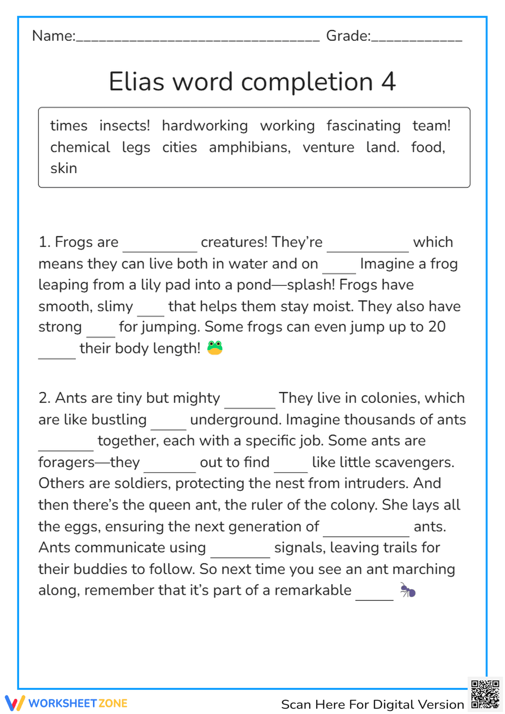 Elias word completion 4 - Page 1