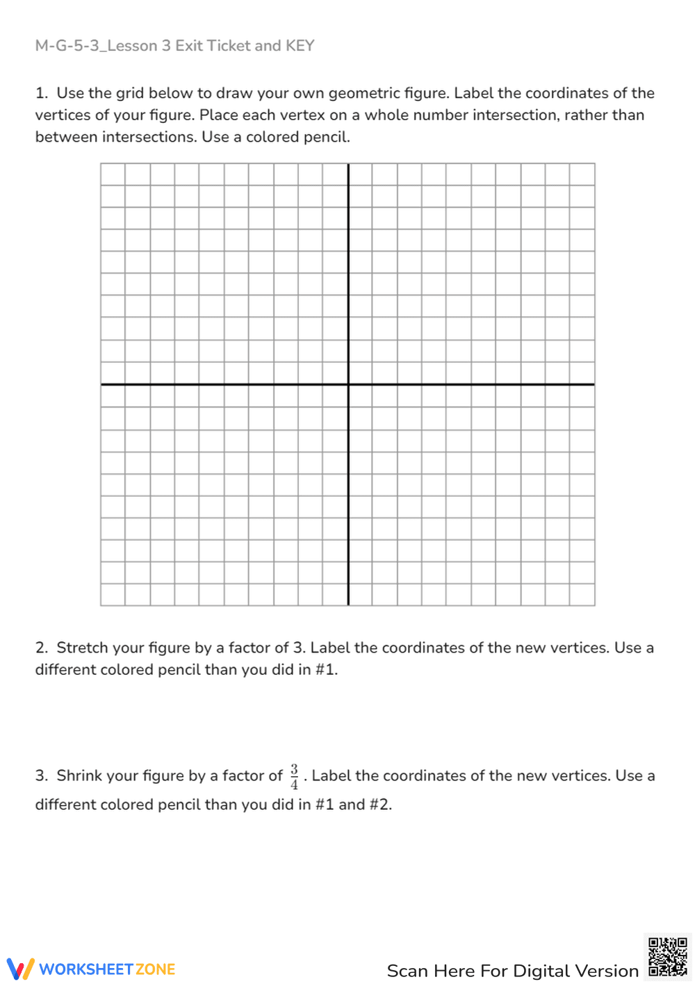 M-G-5-3_Lesson 3 Exit Ticket and KEY - Page 1
