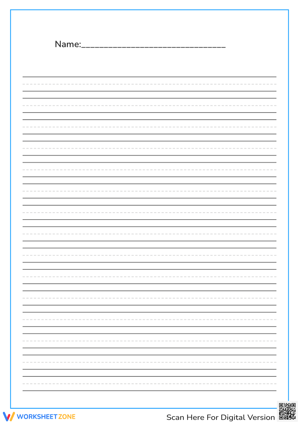 Lined paper - Page 1