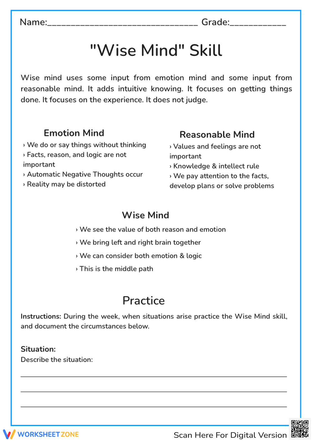 "Wise Mind" Skill - Page 1