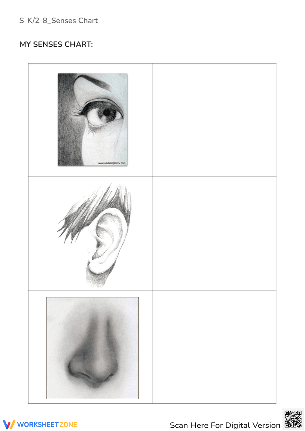 S-K2-8_Senses Chart - Page 1