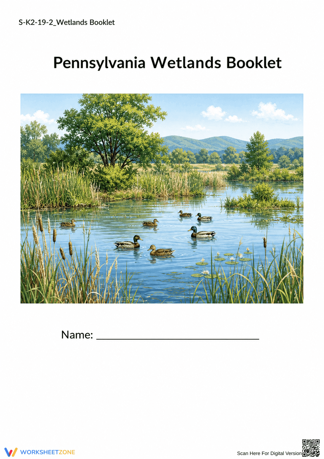 Pennsylvania Wetlands Booklet | Grade 2 Essential Science - Page 1
