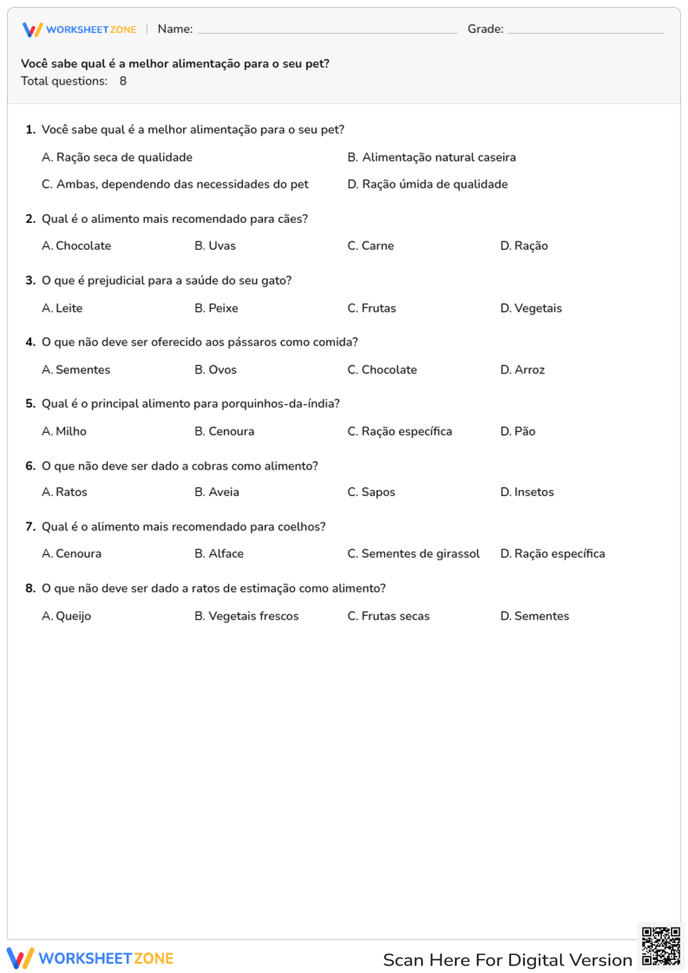 Você sabe qual é a melhor alimentação para o seu pet? - Page 1