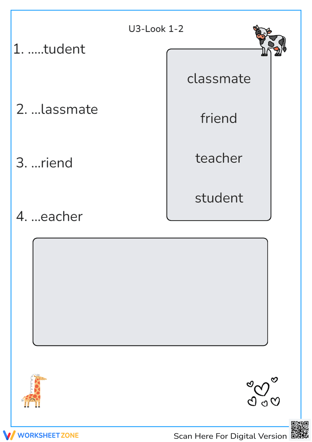 Kindergarten Beginning Sounds Worksheet | Essential Practice - Page 1