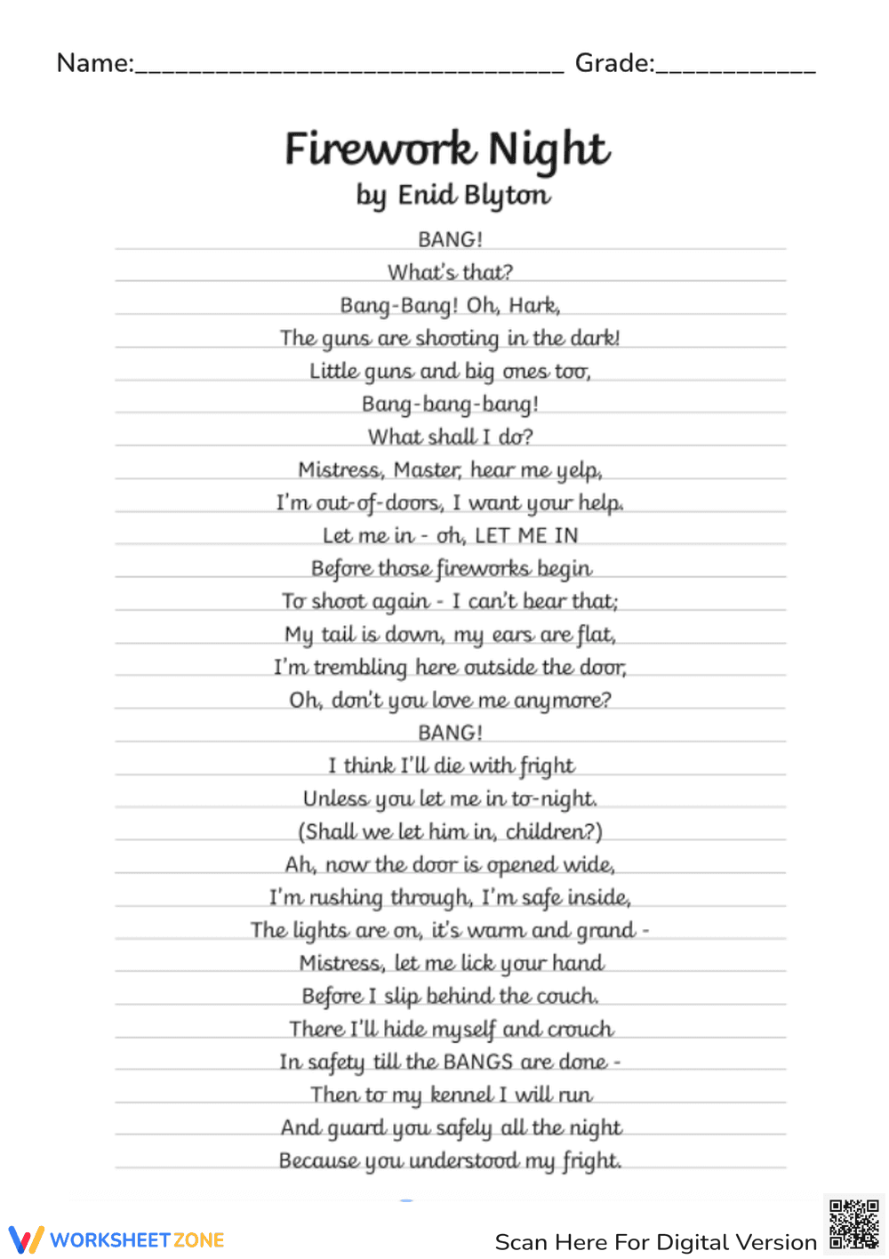 Poem Handwriting Practice | Essential Adult Guide - Page 1