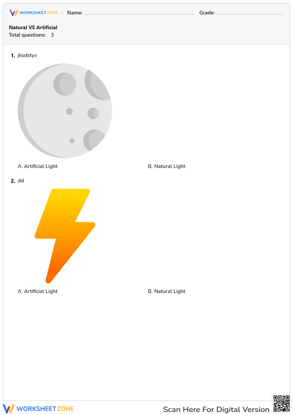 Natural VS Artificial - Page 1