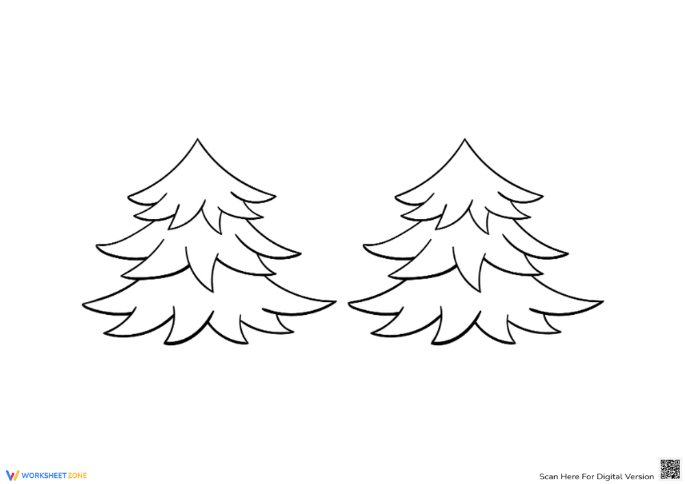 Christmas Tree Template: Creative Holiday Decorating Fun! - Page 1