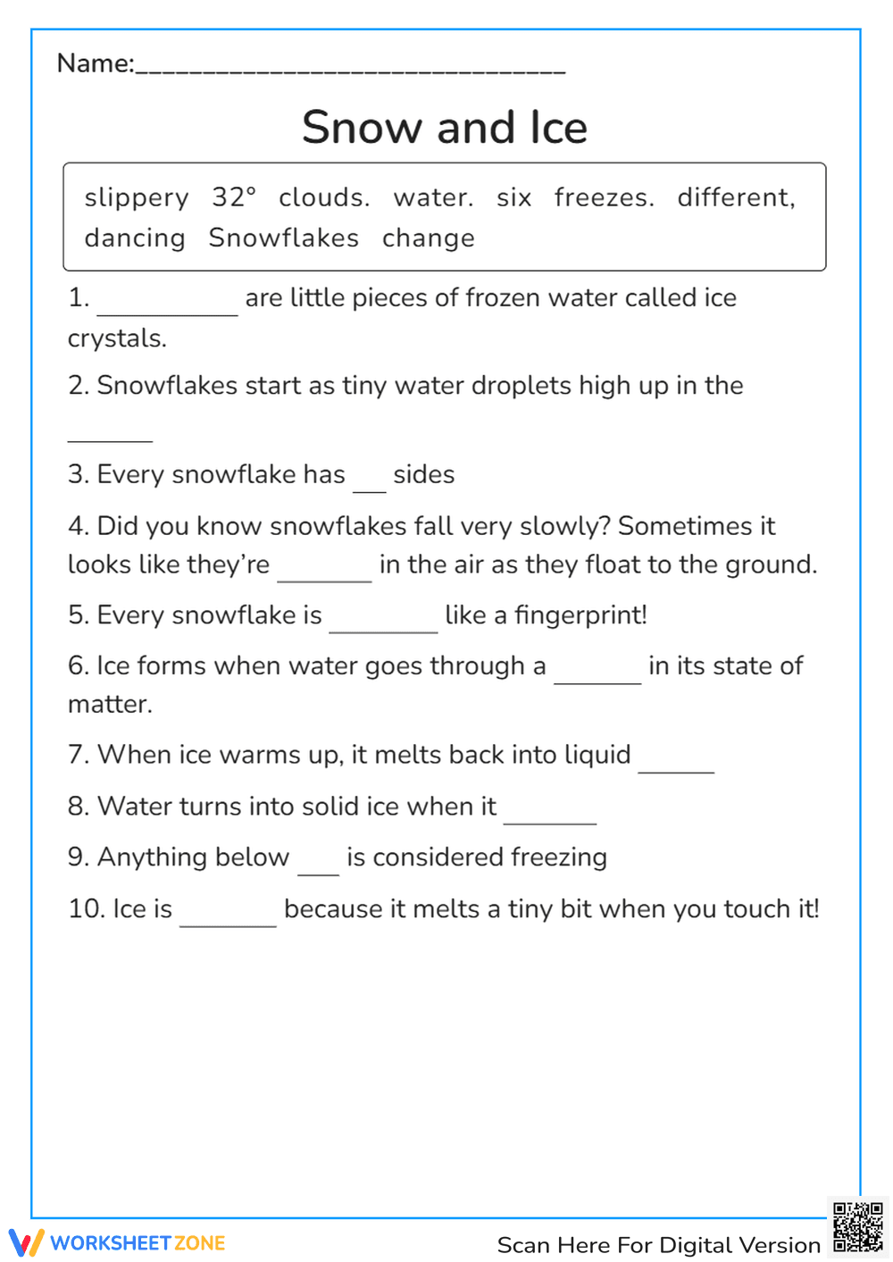 Snow and Ice - Page 1