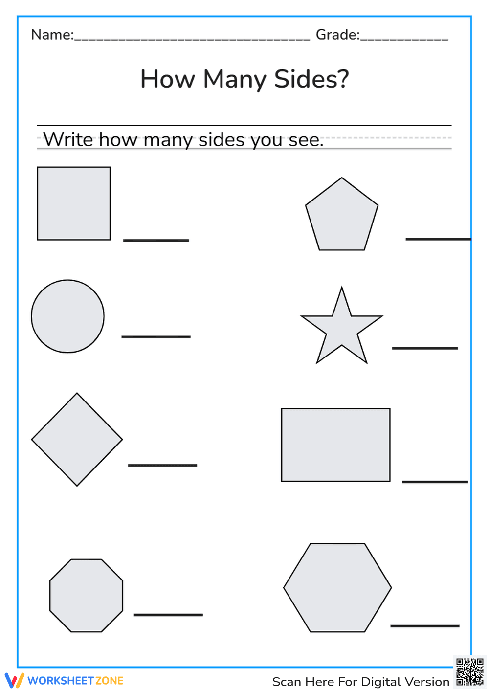 How Many Sides? - Page 1