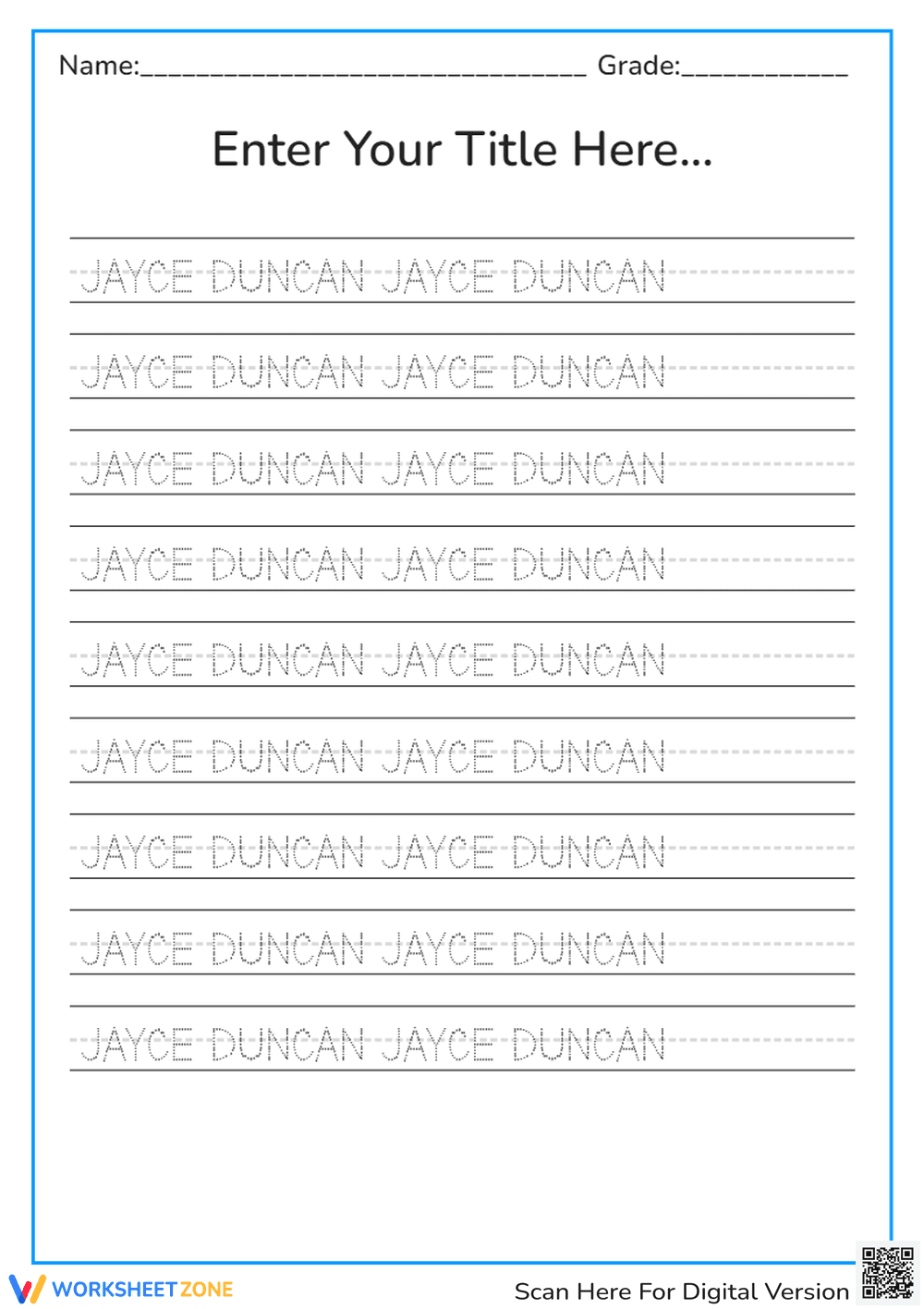 TRACING - Page 1