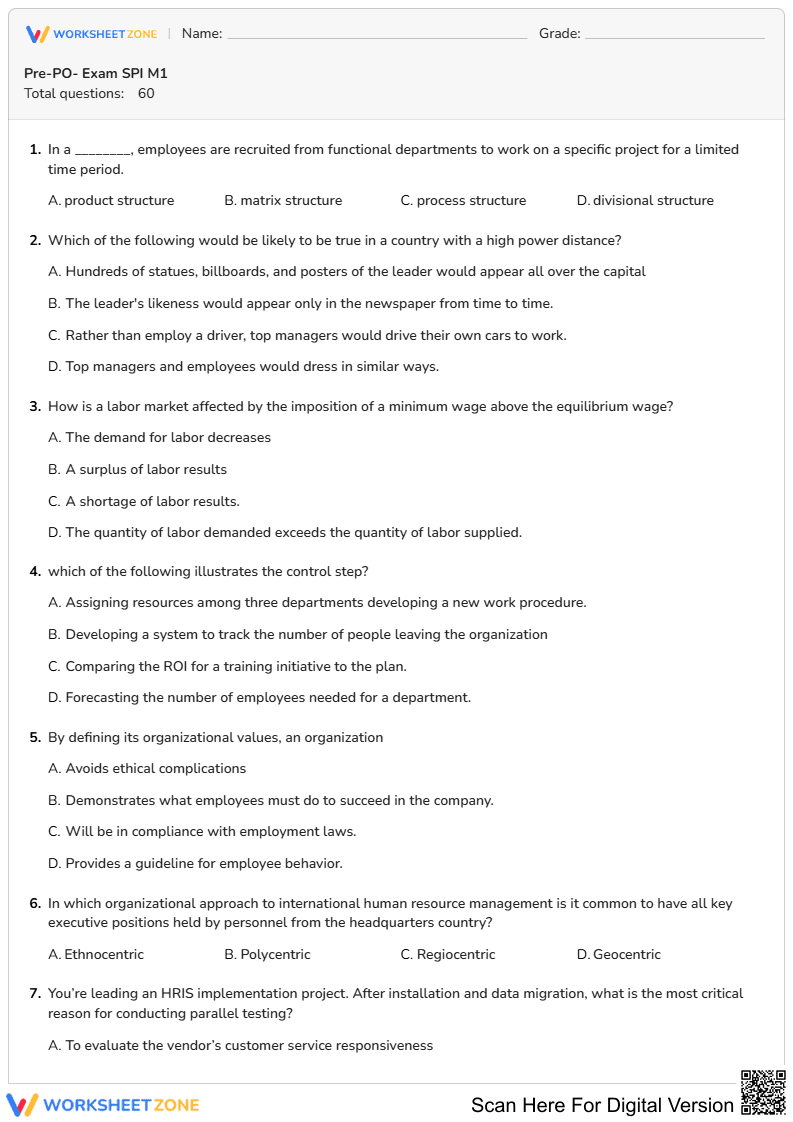 Pre-PO- Exam SPI M1 - Page 1
