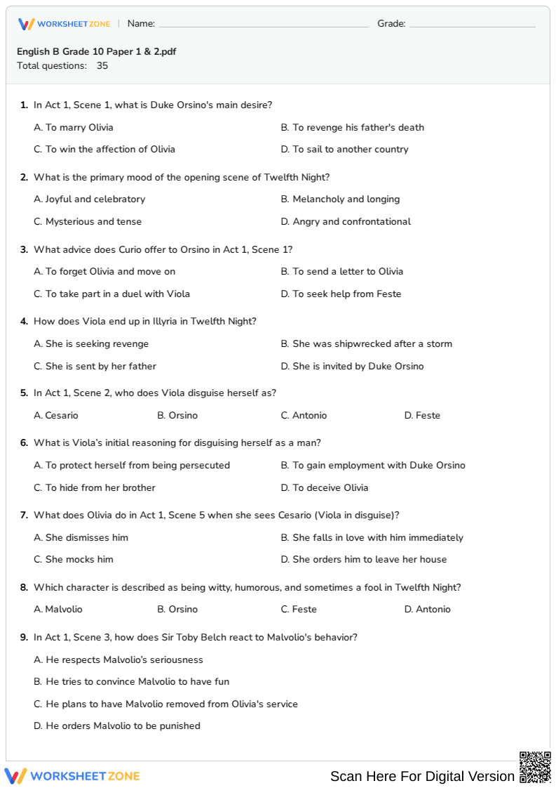 English B Grade 10 Paper 1 & 2.pdf - Page 1