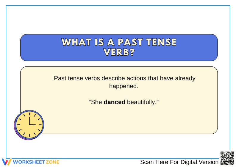 What Is a Past Tense Verb? - Page 1