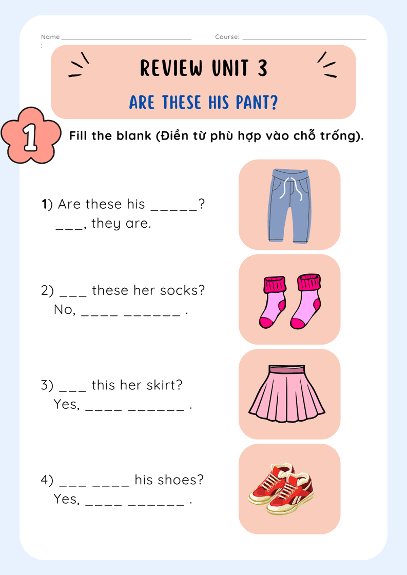 Review U3+4 (FAF2) - Page 1