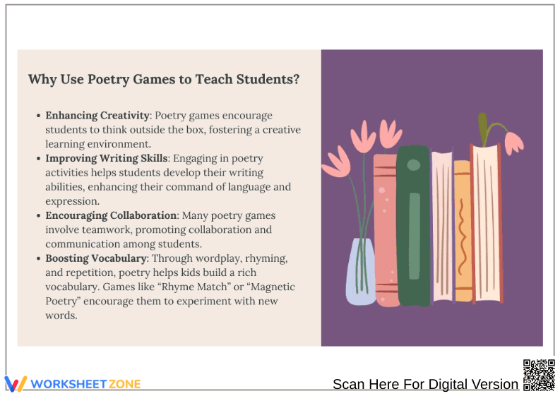 Why Use Poetry Games to Teach Students? - Page 1