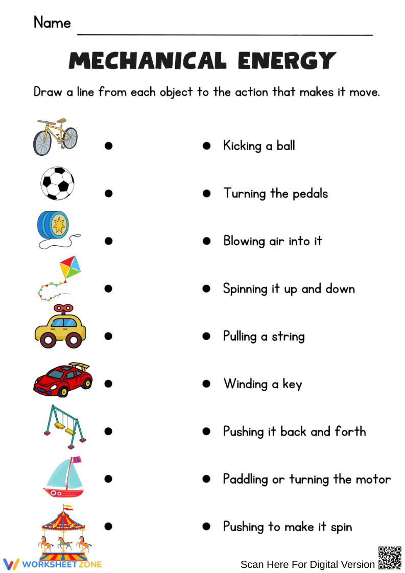 Mechanical Energy – Understanding Motion and Force - Page 1