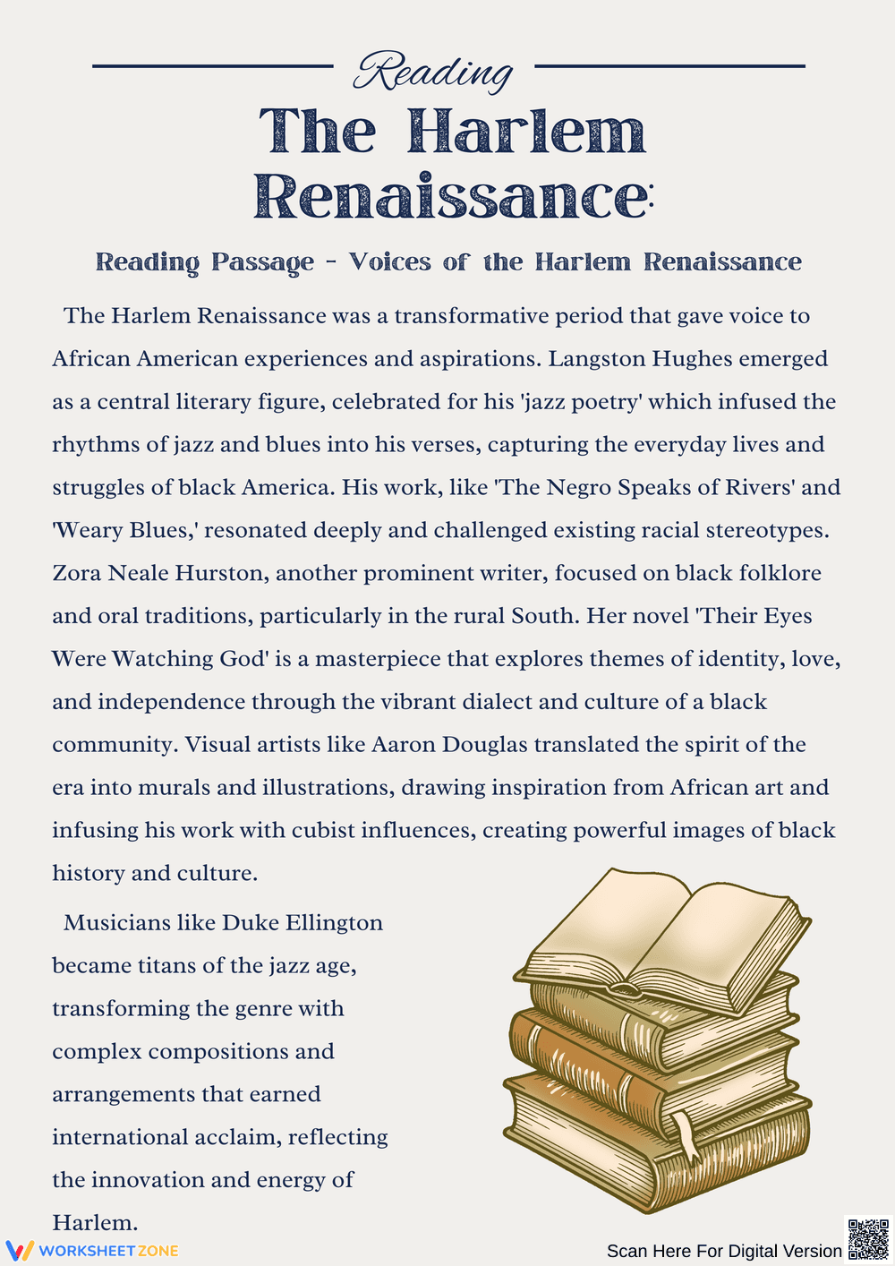Exploring The Harlem Renaissance: Voices And Impact - Page 1