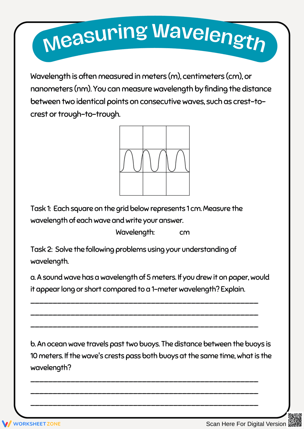 Understanding and Measuring Wavelength - Page 1