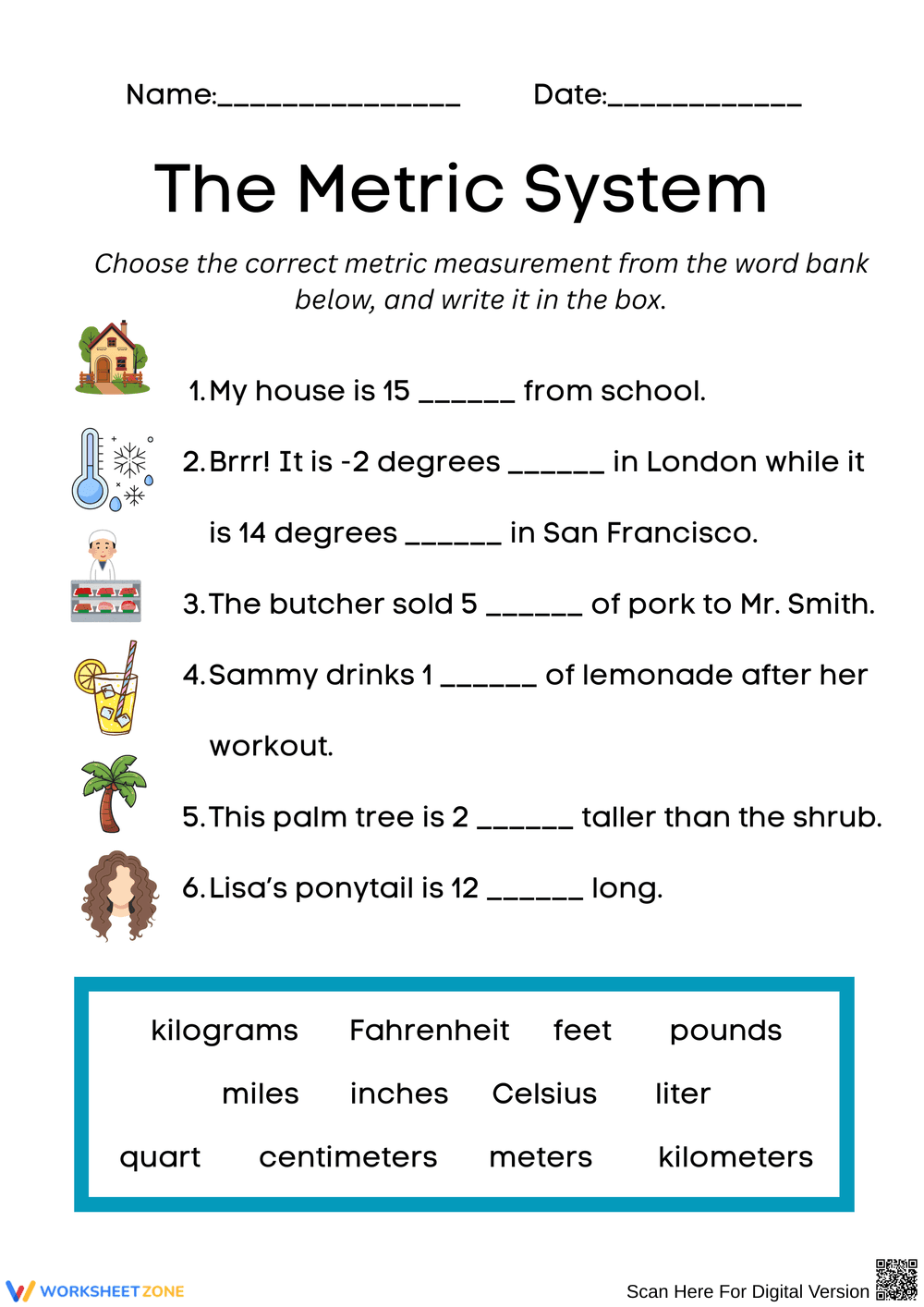 Understanding the Metric System Through Fun Examples - Page 1