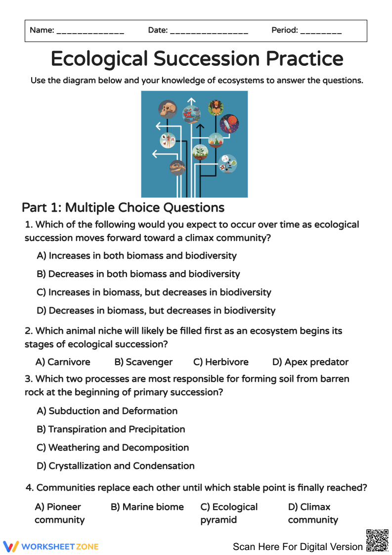 Ecological Succession Practice - Page 1
