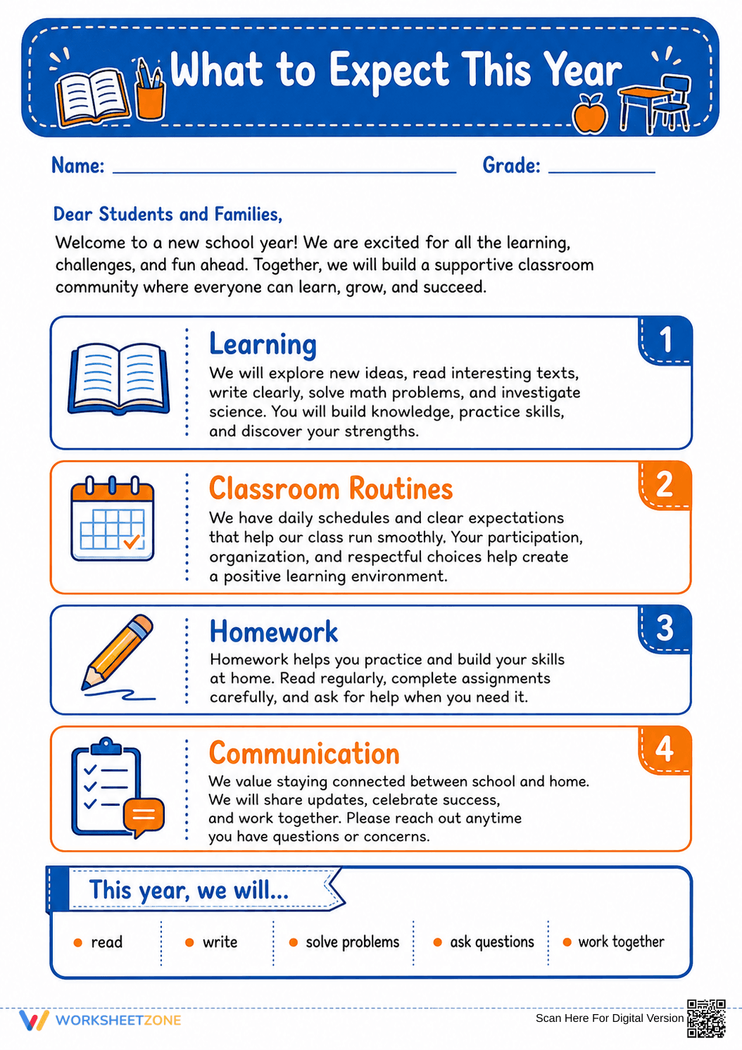 Essential Back to School Guide | Grade 4 Classroom Ready - Page 1