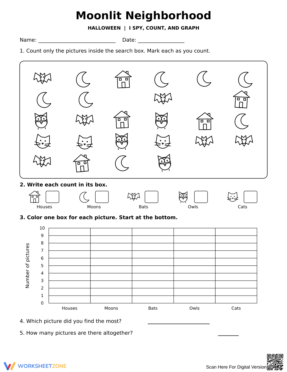 Syllables Worksheet | Grade 1 Printable ELA - Page 1