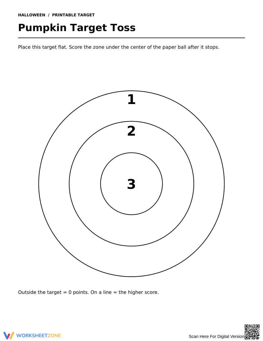 Grade 1 Pumpkin Math — Printable Addition Game - Page 1