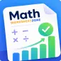 Worksheetzone Math Worksheets app icon
