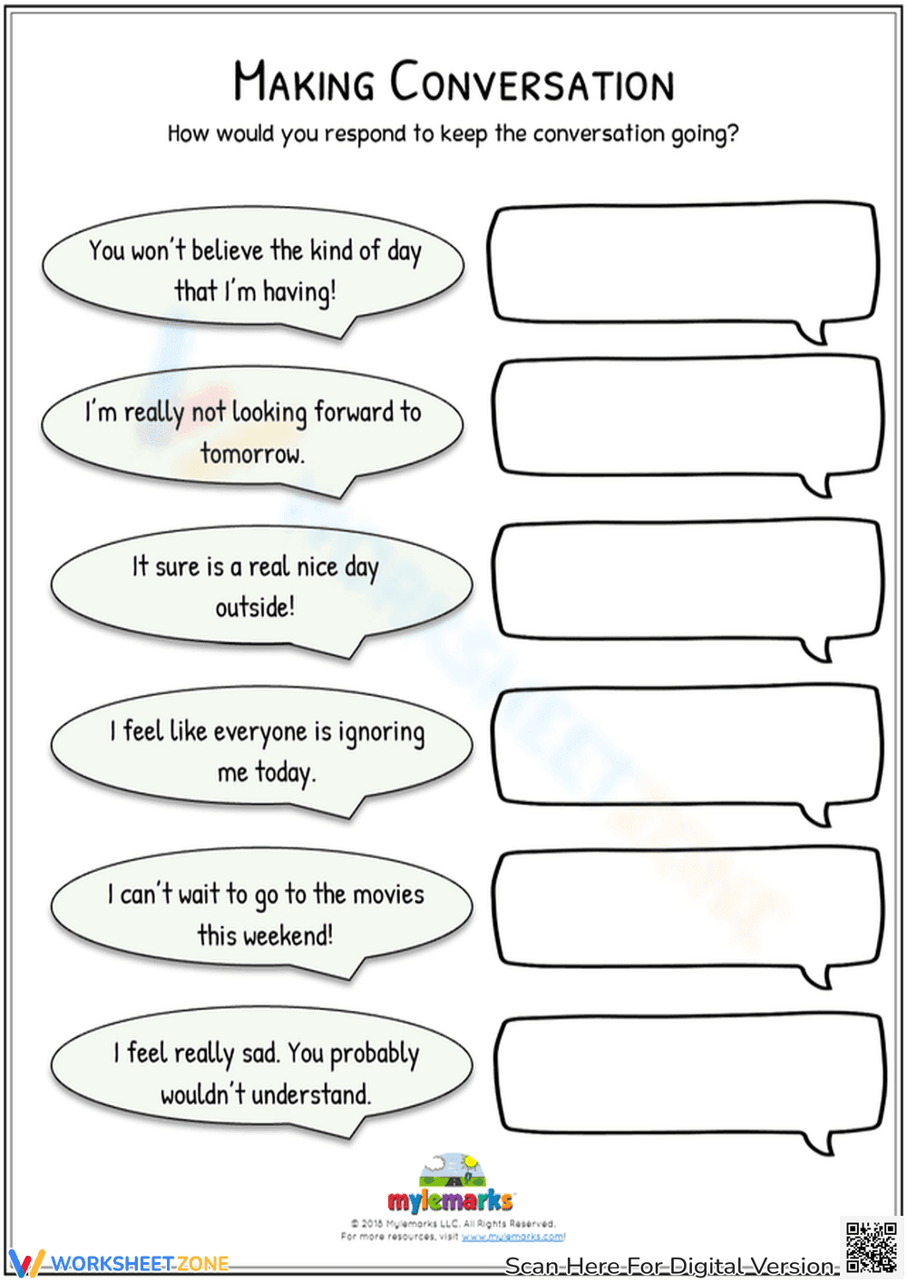 Making Conversation - Page 1