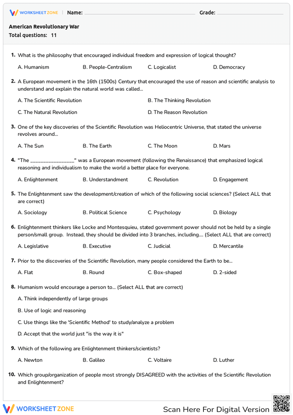 American Revolutionary War - Page 1