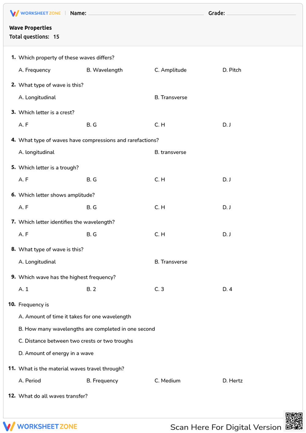 Wave Properties - Page 1