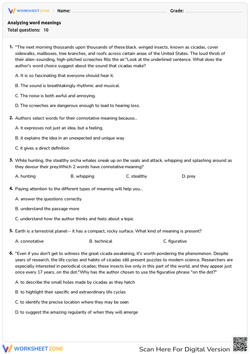 Analyzing word meanings - Page 1