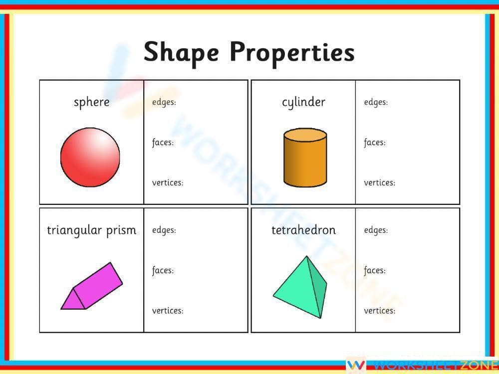 Exercises for Studying 3D Shapes - Page 2