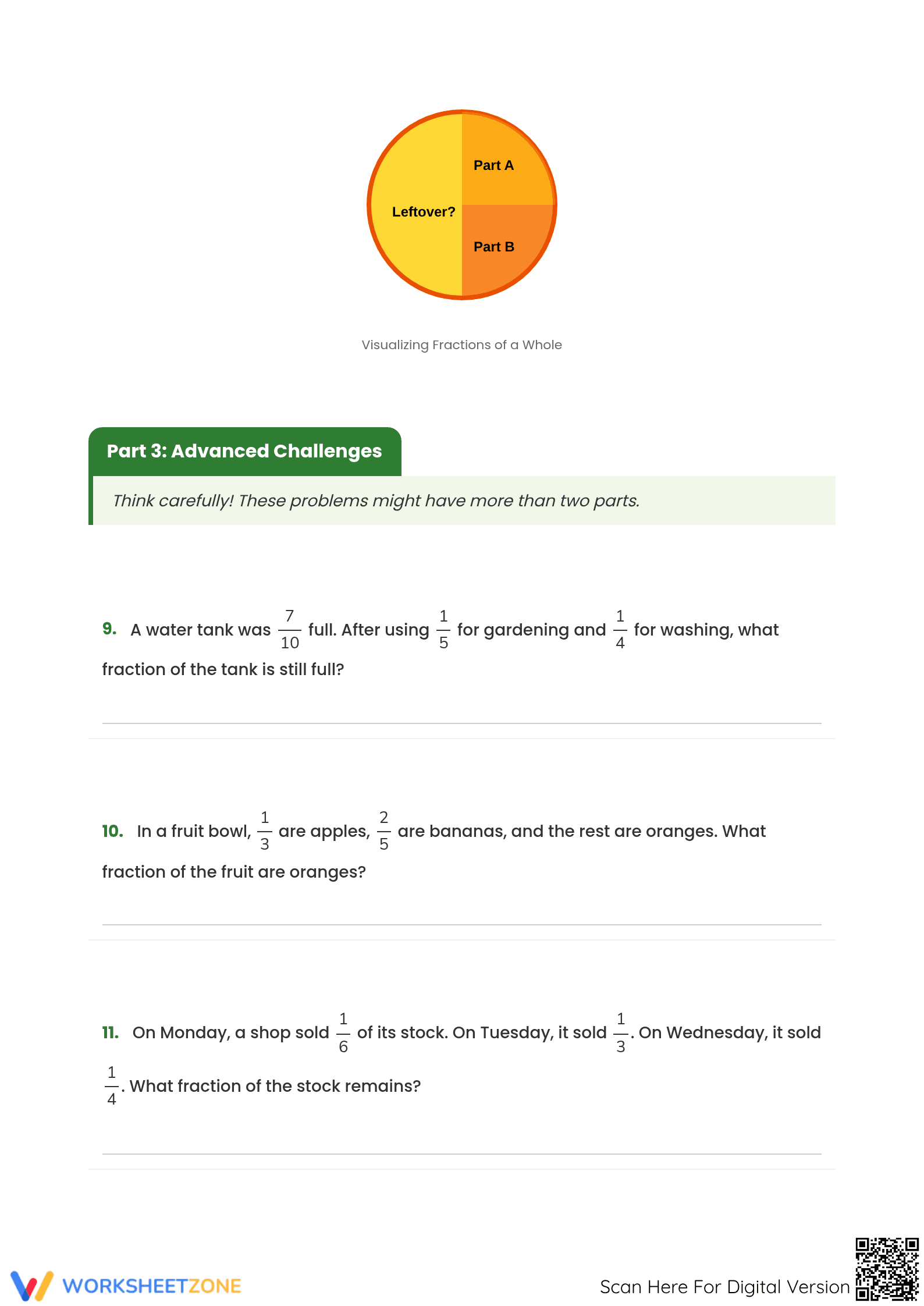 Essential Fraction Word Problems | Grade 5 Math - Page 4