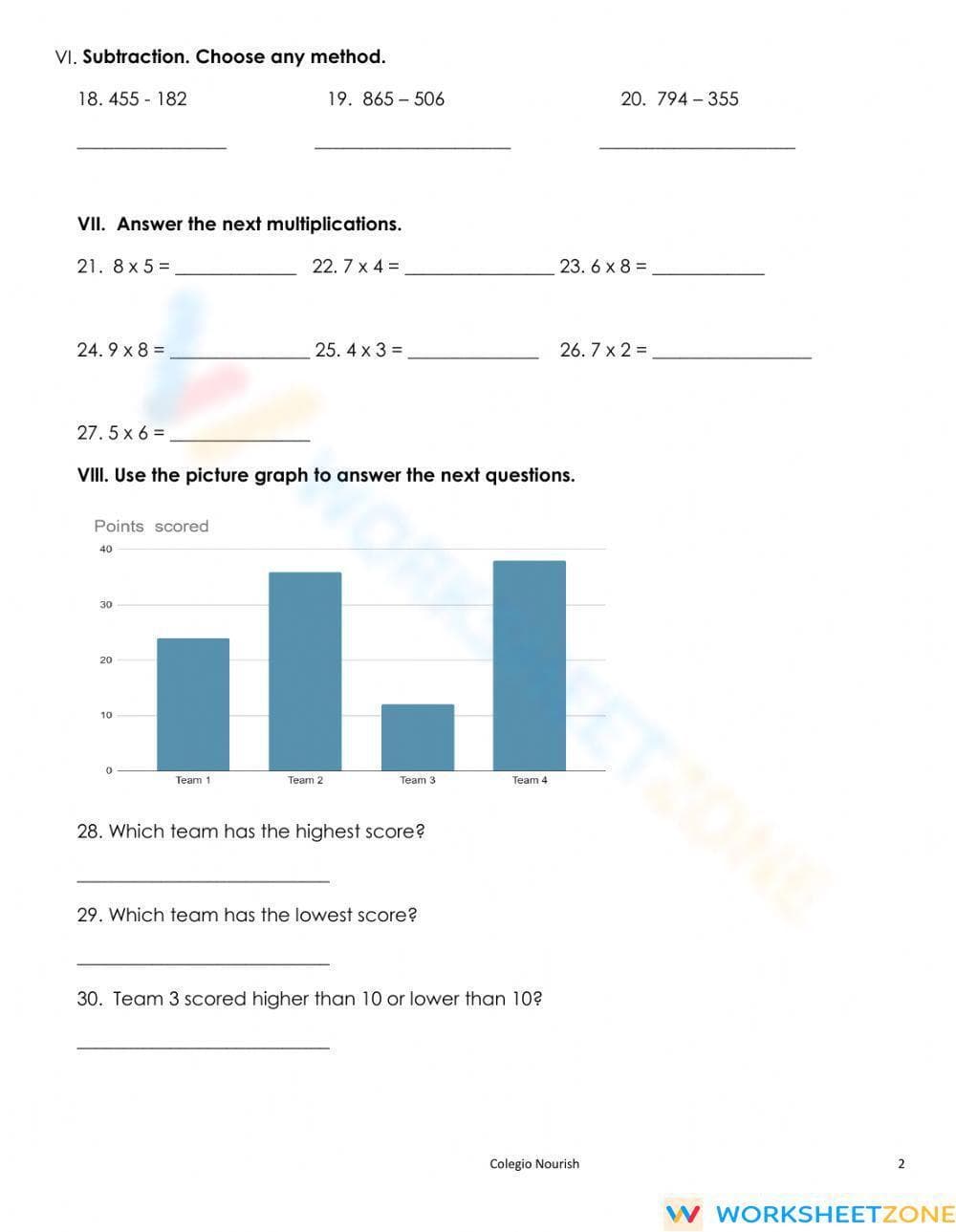 Math Exam Practice for February - Page 2
