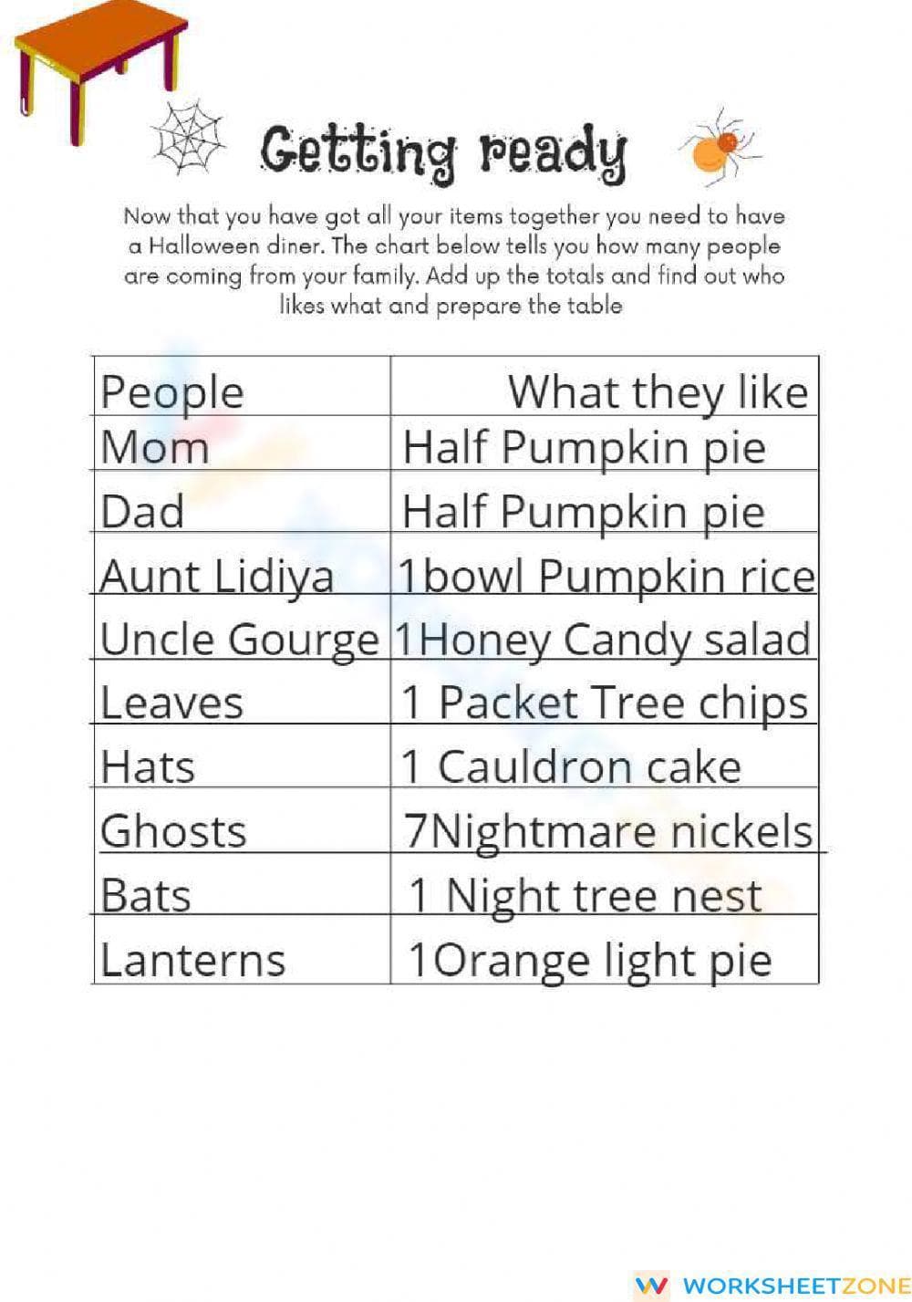 Halloween Math Party: Addition Practice - Page 2