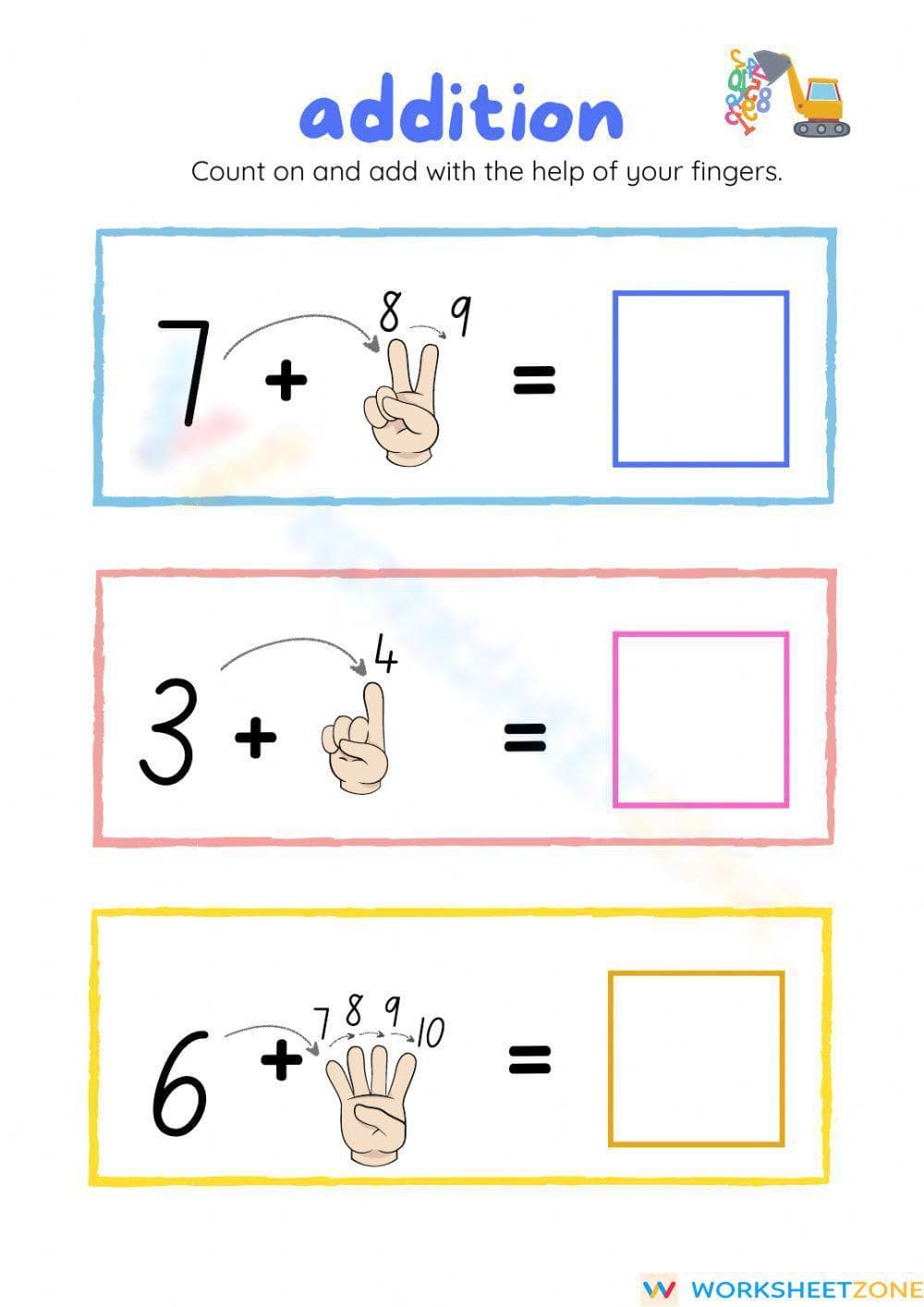 Enhance Math Skills with This Addition Worksheet - Page 2