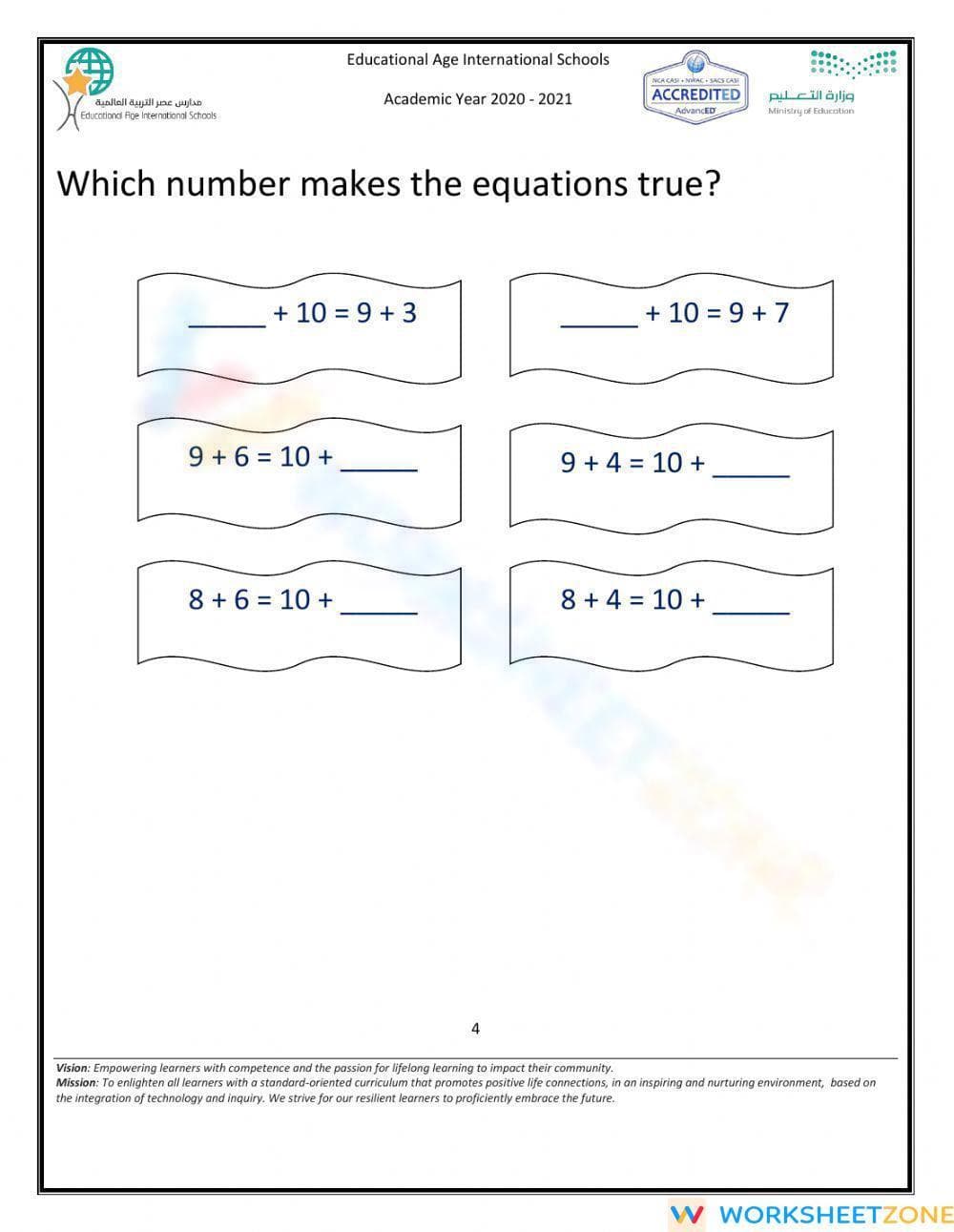 Extra Worksheet: Practice and Enhance Your Skills - Page 4