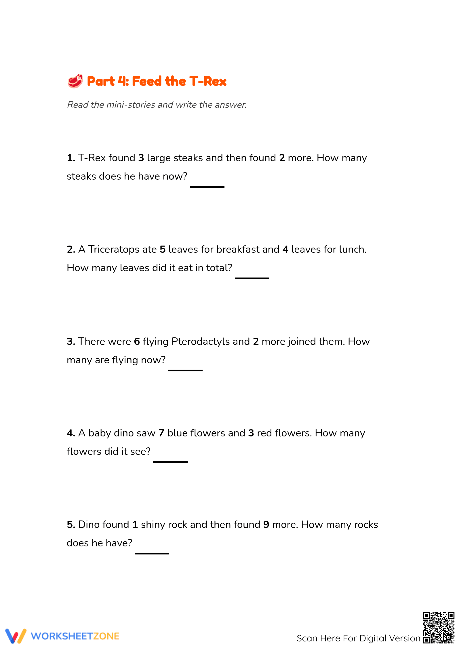 Printable Addition within 10 Worksheet | Grade K Math - Page 4