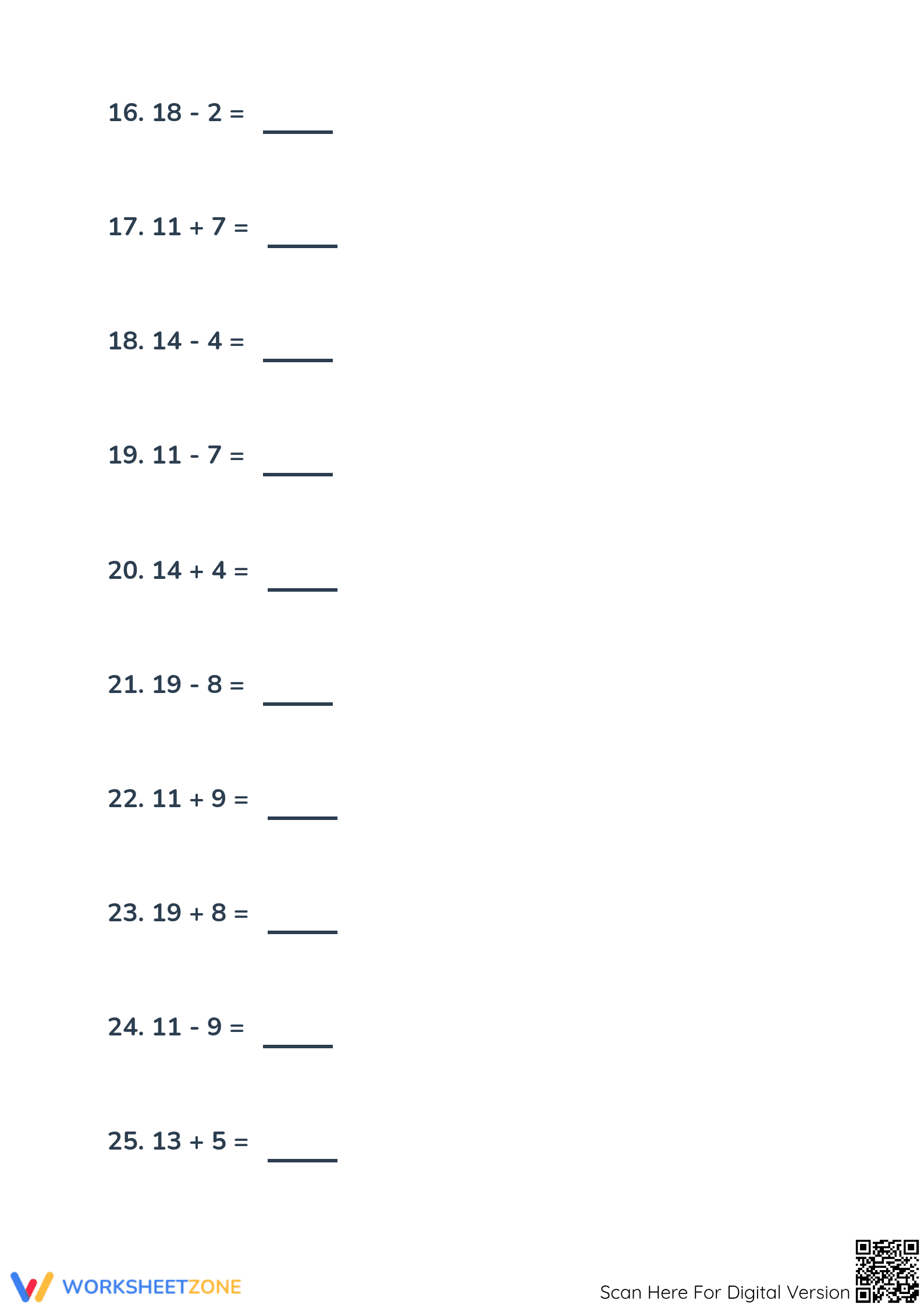 Essential Addition & Subtraction Drill | Grade 2 Math - Page 3