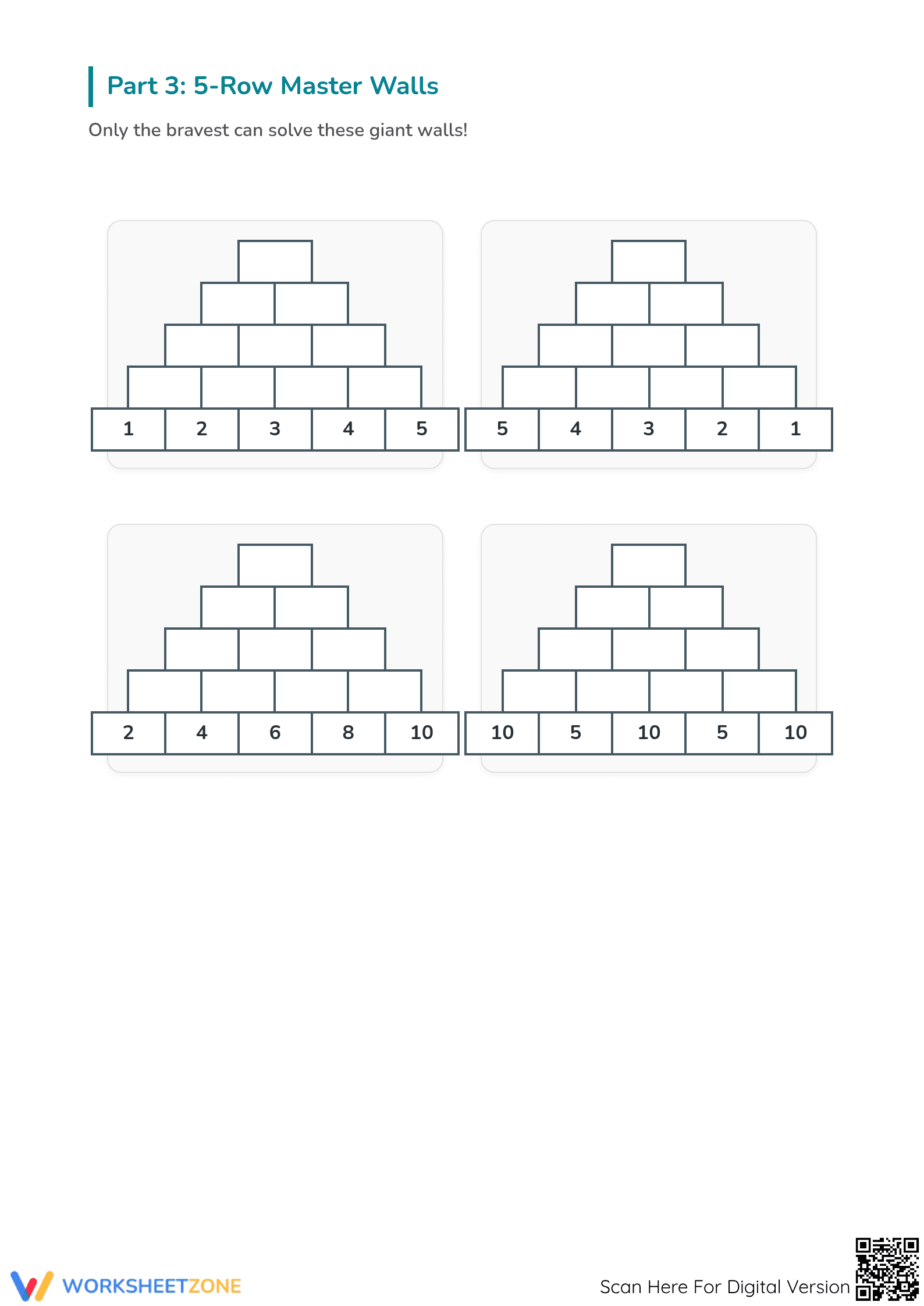 Essential Number Walls: Addition & Subtraction — Grade 3/4 - Page 5