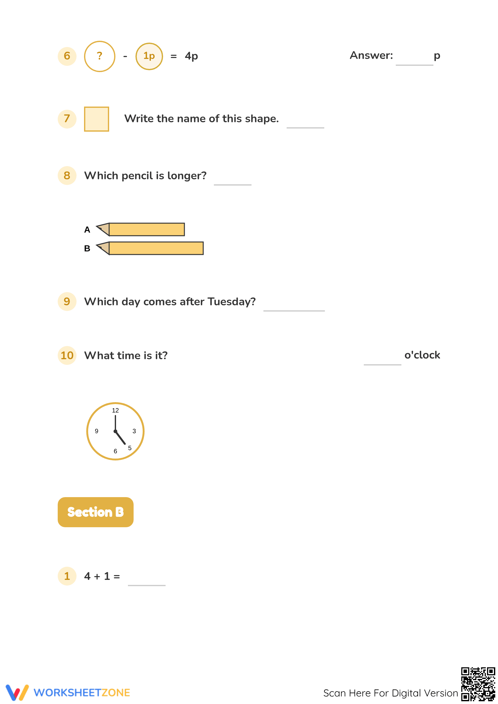 Essential Mental Arithmetic Book 1: Grade 1-2 Math Practice - Page 2