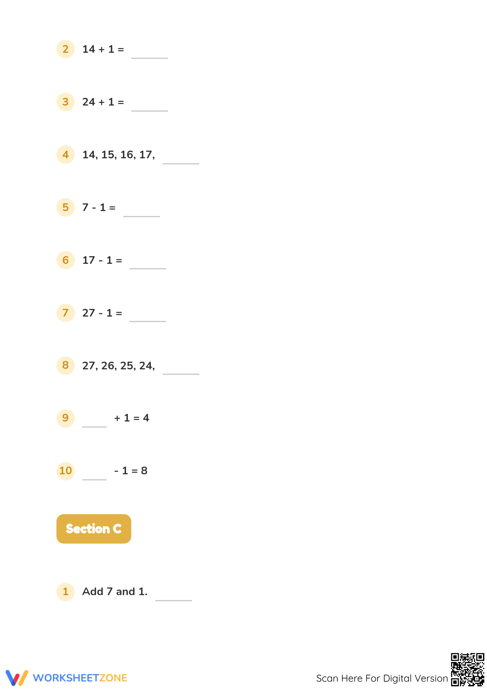 Essential Mental Arithmetic Book 1: Grade 1-2 Math Practice - Page 3
