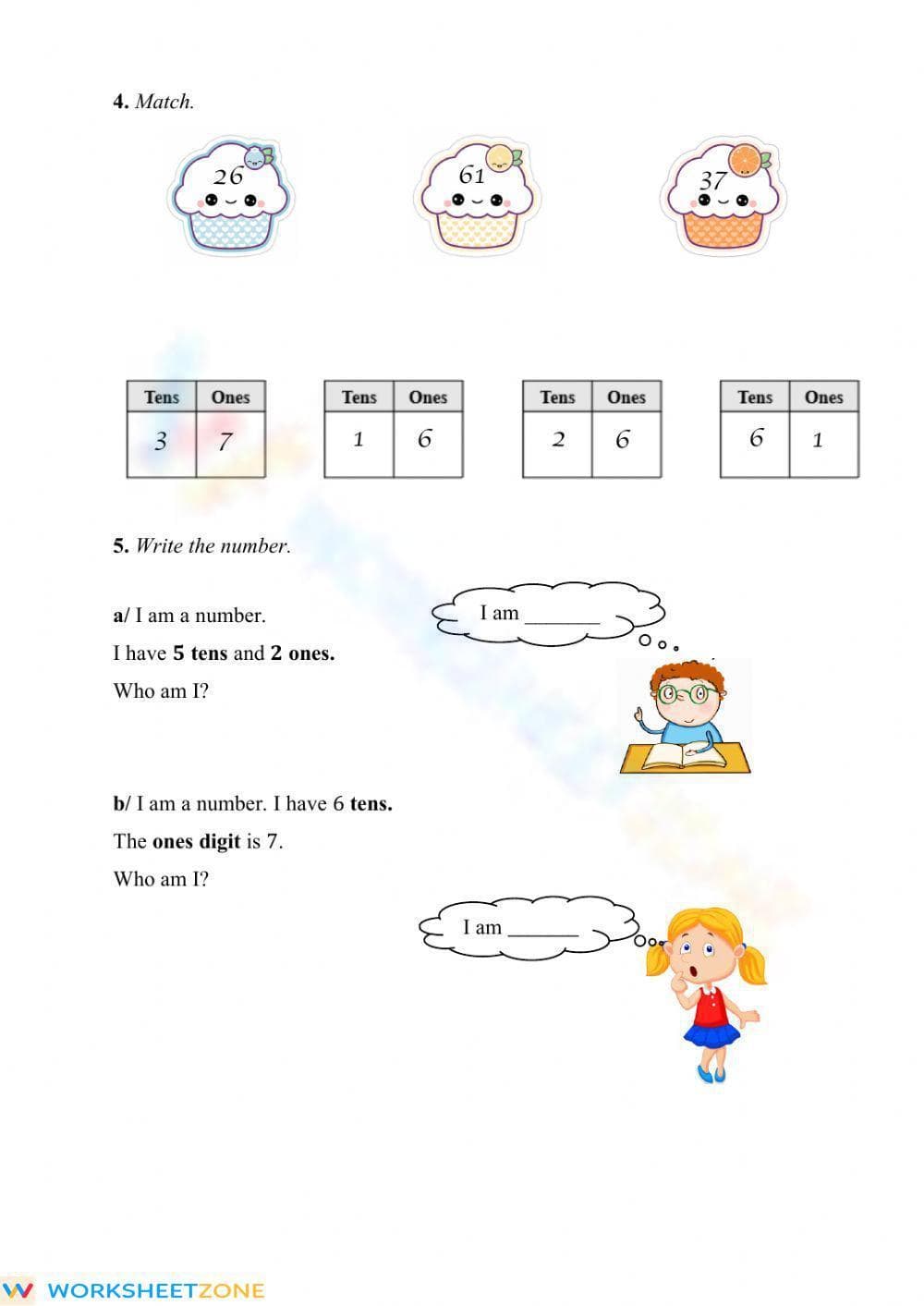 Practice Tens and Ones - Page 2